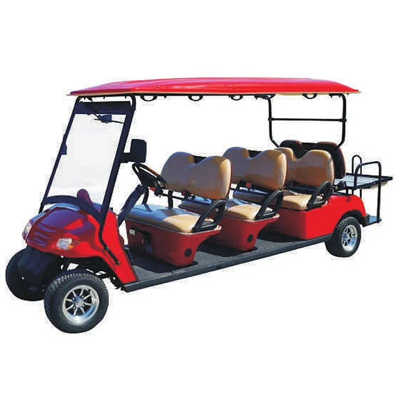 EG custom Sightseeing bus Tour bus electric golf carts golf cart for Park Garden Zoo Attractions Hospital Park Hotel Resort