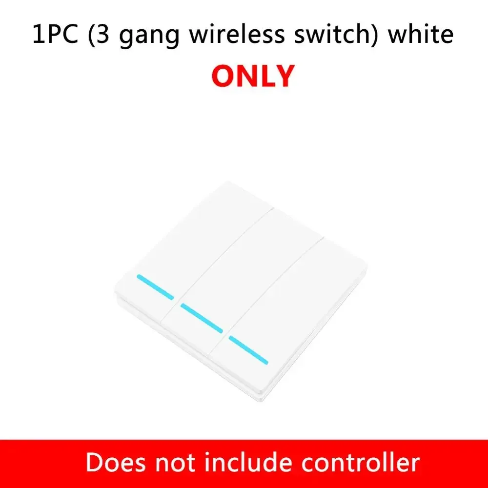 Variant: white 3 gang only