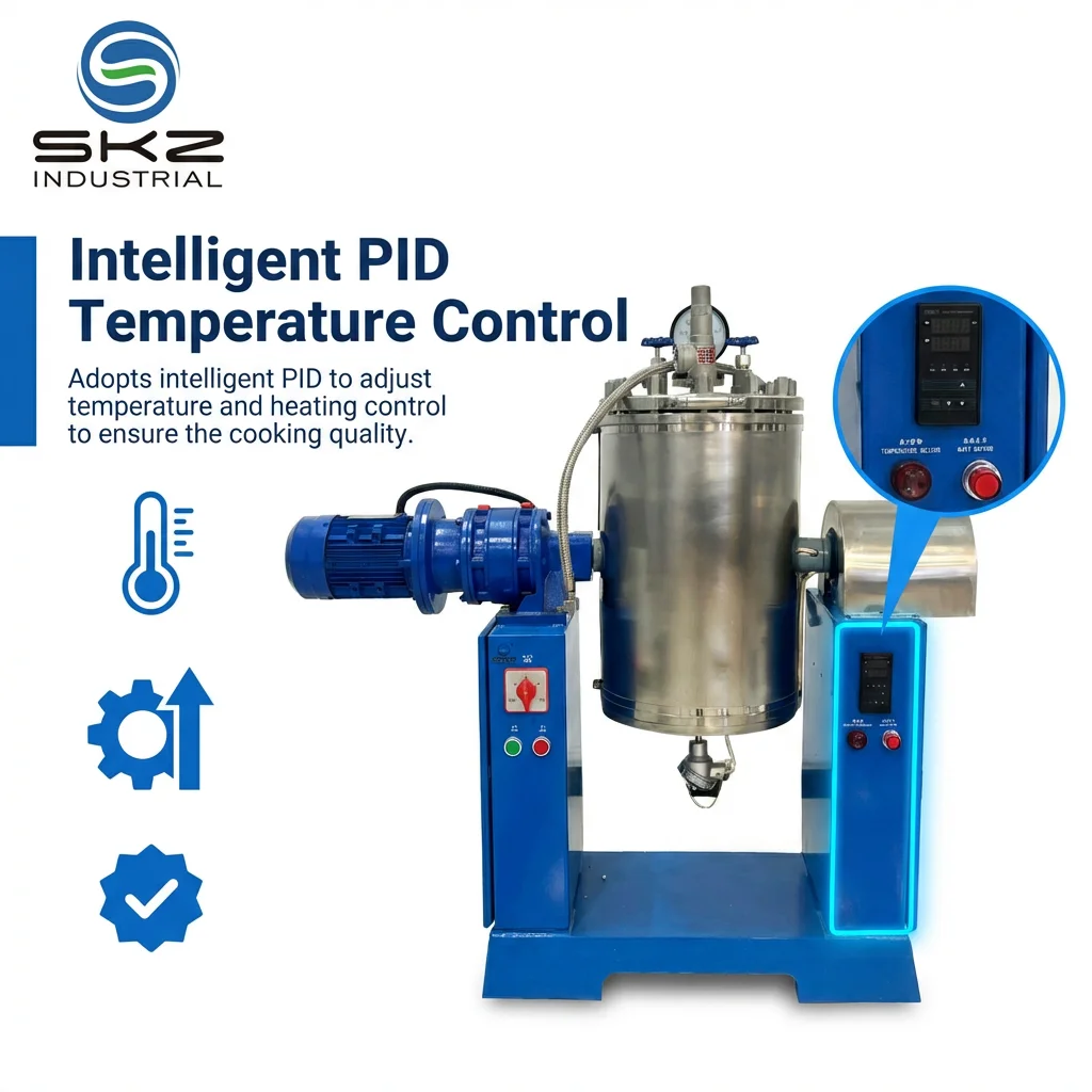 SKZ1021 Pulp Digester 8kg/cm² Pressure 180℃ Temperature for Paper Plant Laboratory Cooking Test