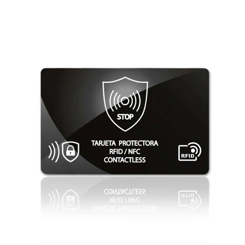 

10Pcs RFID Blocking Cards NFC Debit Credit Card Passport Protector Anti-theft Wallet Purse Shield Protect Blocker