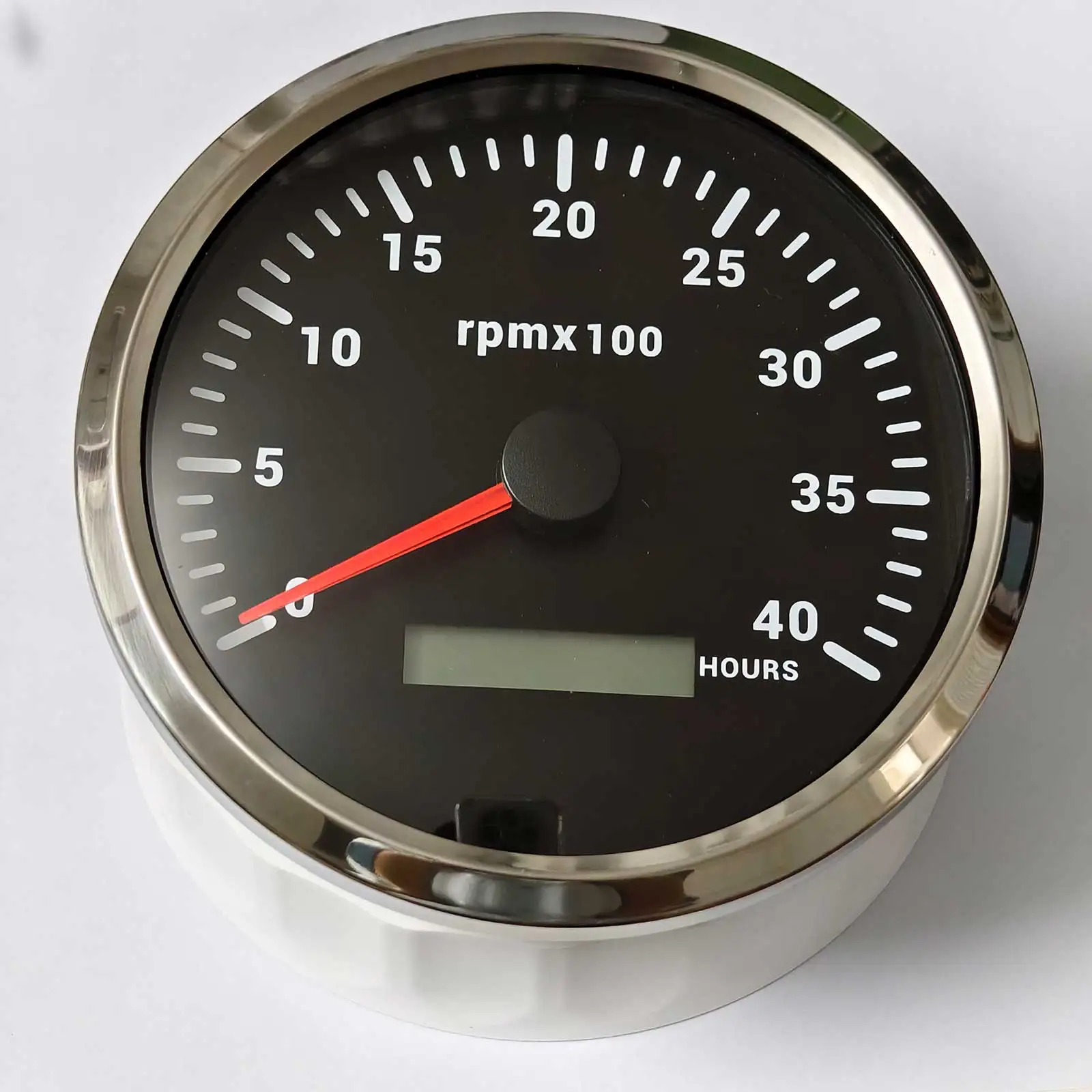 

Автомобильный/Морской тахометр 110 мм, измеритель оборотов (3K~8K RPM), счетчик часов с ЖК-дисплеем и 7-цветной подсветкой, 4000 об/мин, 12В/24В