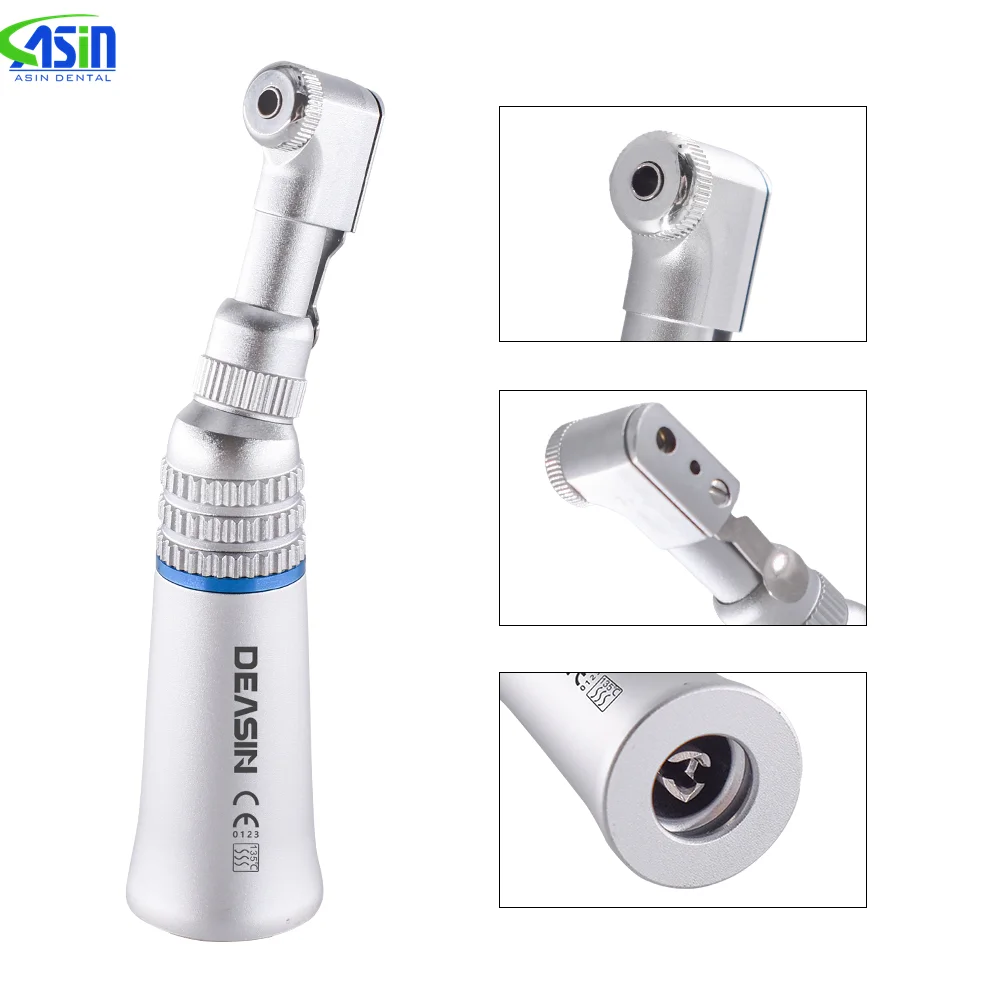 

Dental Low Speed Handpiece Contra Angle 1:1 Straight External for ø2.35mm CA for Air Motor 2/4 Holes Dentistry Equipment Tools