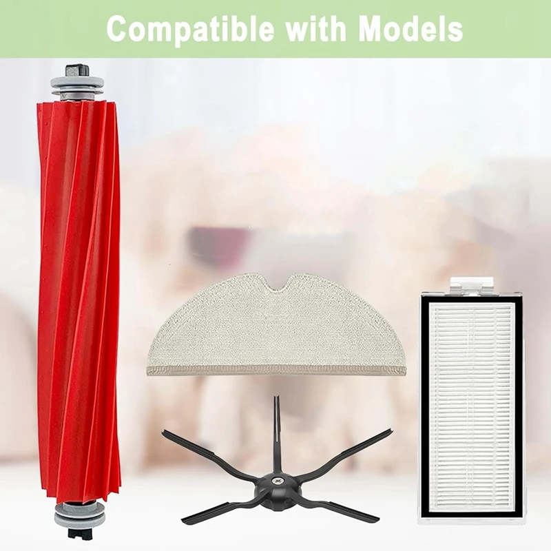 For Roborock Q7 Q7+ Q7 Max Q7 Max+ Vacuum Cleaner Main Side Brush Hepa Filter Mop Cloth Dust Bag Replacement Parts
