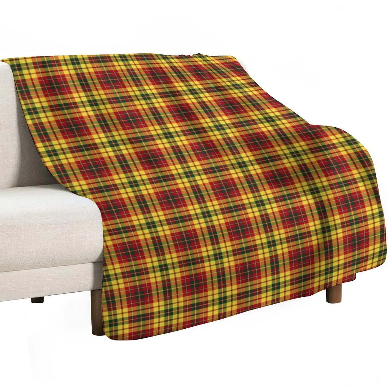Strathearn Scotland District Tartan Colorful Scottish Plaid Throw Blanket Luxury Brand Cute Plaid Warm Summer Beddings Blankets