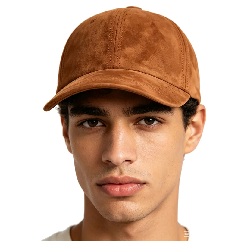 

Classic Leather Hat for Men 2026 New Style Casual Versatile Kid Suede Leather Autumn Baseball Caps Male Camel Casquette Homme
