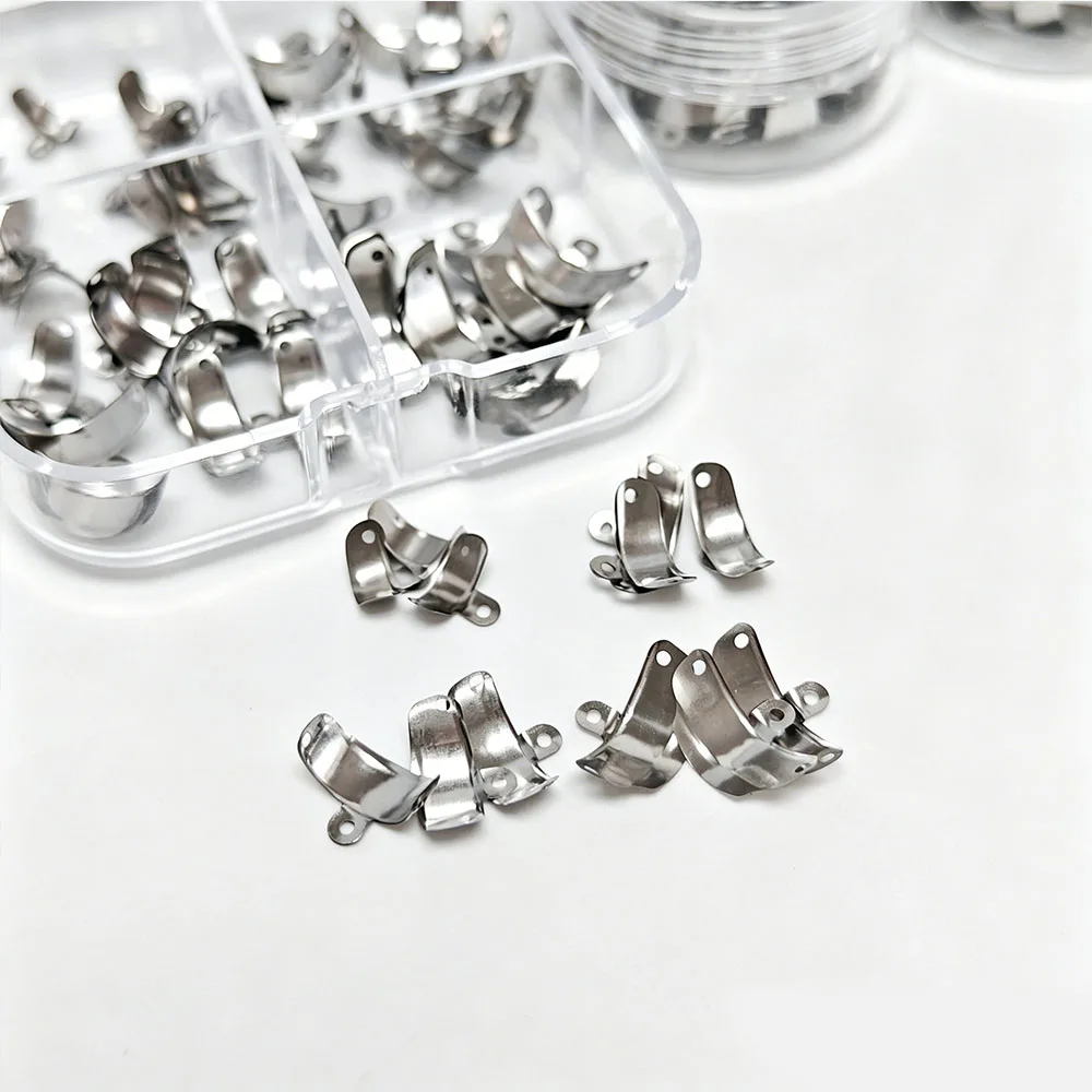 JNSUR Dental-Sektionalmatrizenbänder, M4 Split-Typ perforiertes Vorder- und Backenzahn-Formungssystem, Materialien für die restaurative Zahnmedizin – Detail 7