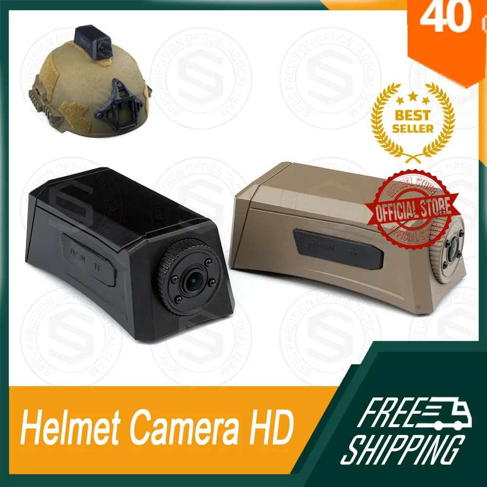 Tactical 1080P Helmet Camera HD For Airsoft Outdoor Sports Camera Helmet Hunting Camera With Night Vision Light