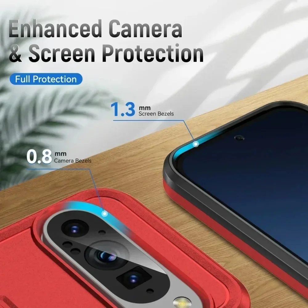 Robuste, stoßfeste OTT-Schutzhülle für Google Pixel 11 ProXL 10A 9A 8 7 A Pro, Anti-Drop-Puffer-Schutzhülle. – Detail 4