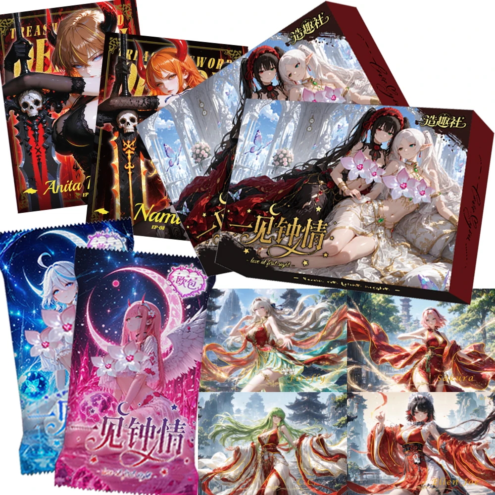 Zaoqu Society Instant Love Waifu Collection Cards Tsunade Kafka Highly Beloved Charm Figures Anime Game Exquisite Cards Toy Gift