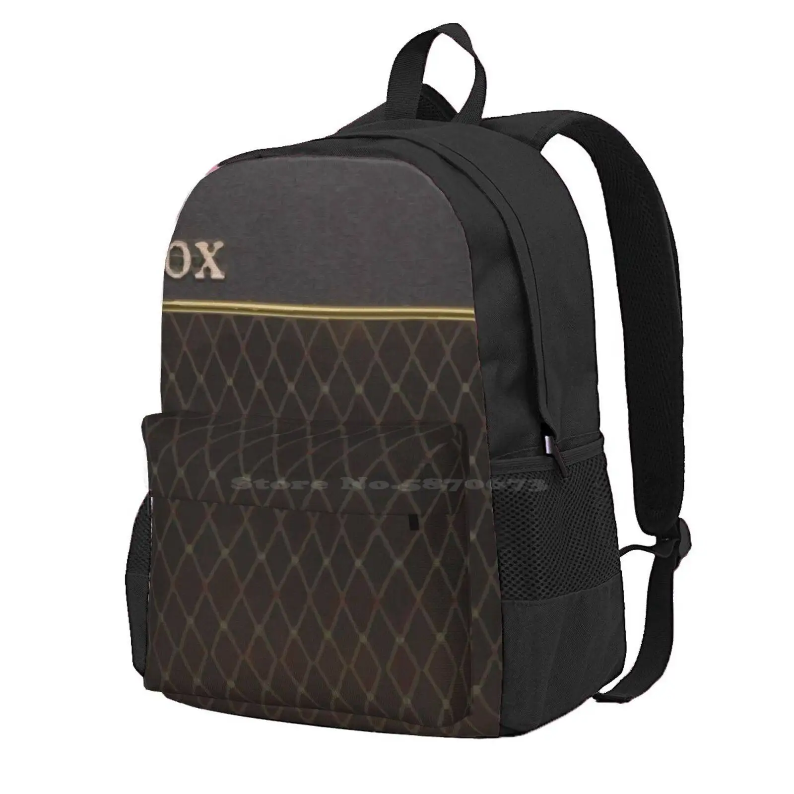 Vox Ac30 Amplifier Hot Sale Schoolbag Backpack Fashion Bags British Amplifier Guitar Music Iconic Qotsa Dave Grohl Slash Guns