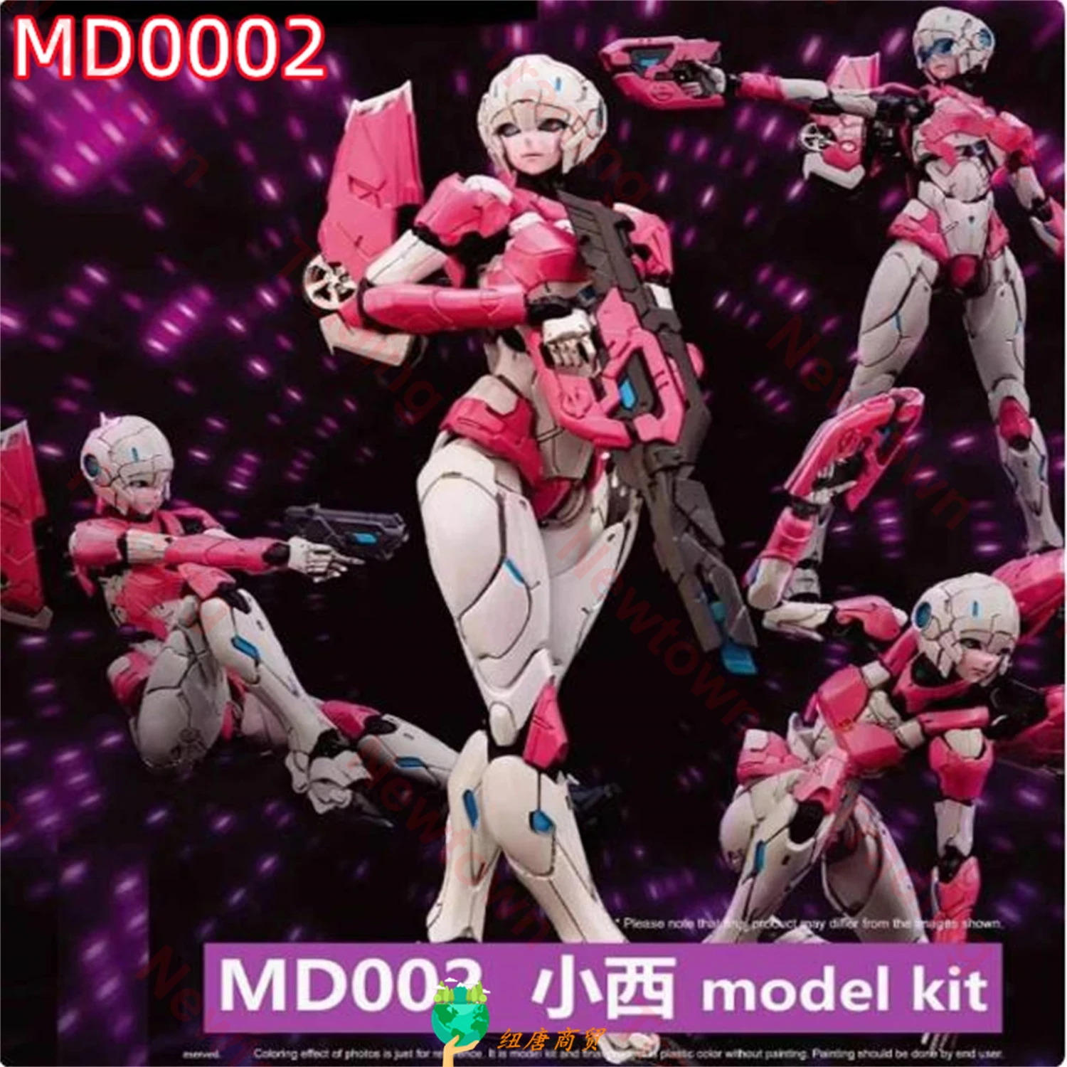 [IN STOCK NOW] Transformation MD002 MD-002 Arcee KO RIOBOT Assembly Action Figure With Box