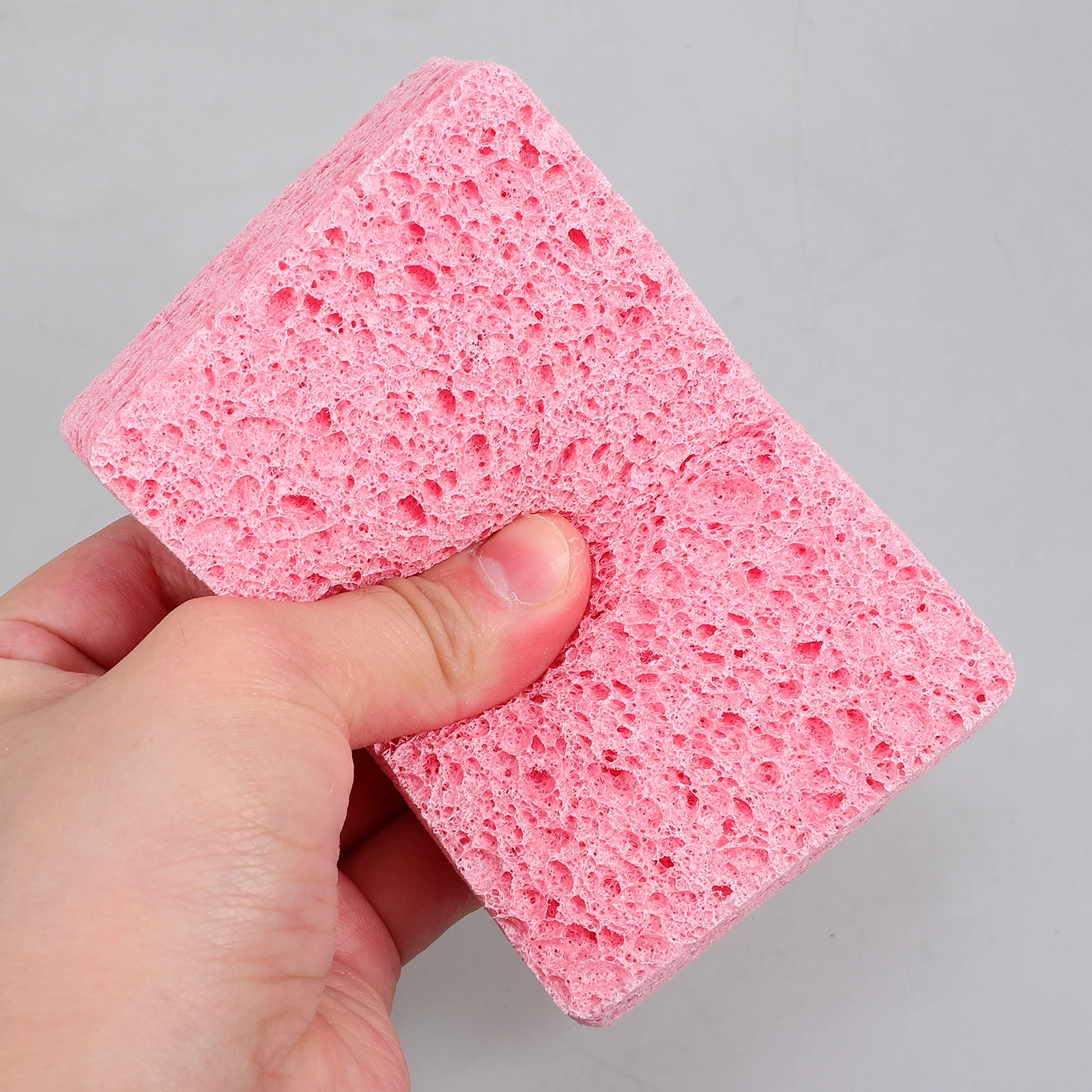 

6pcs Kitchen Sponges 11x7x2 5cm Multi Color Wood Pulp Cotton Cleaning Sponge Daily Use Dishes Bowls Tools Pan