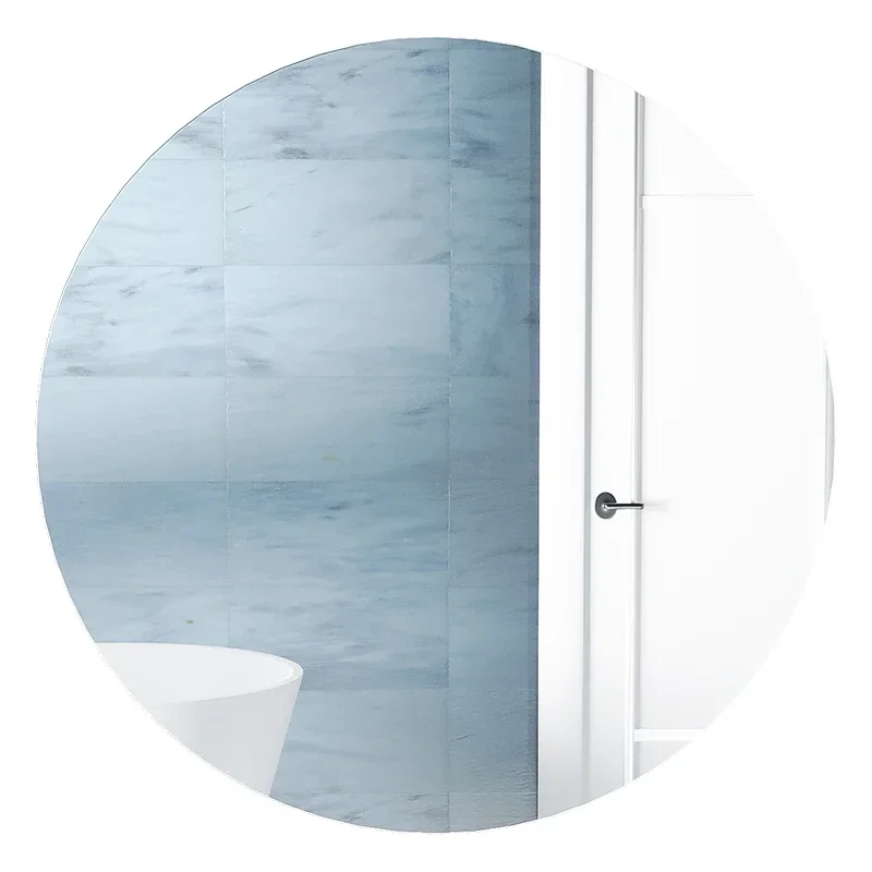 

Vanity Shower Bath Mirror Anti Fog Round Shaving Self Haircut Decorative Mirrors Cabinet Wall Mounted Wandspiegel Mirror