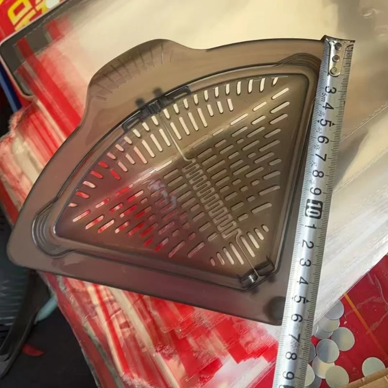 

Magnetic Sink Strainer Basket Large Capacity Kitchen Filter One-Press Emptying Food Residue Standing Drain Basket Kitchen Tools