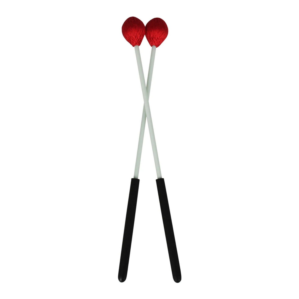 

Marimba Hammer Playing Medium Yarn Mallets Red Percussion Keyboard Malletzxs Accessories