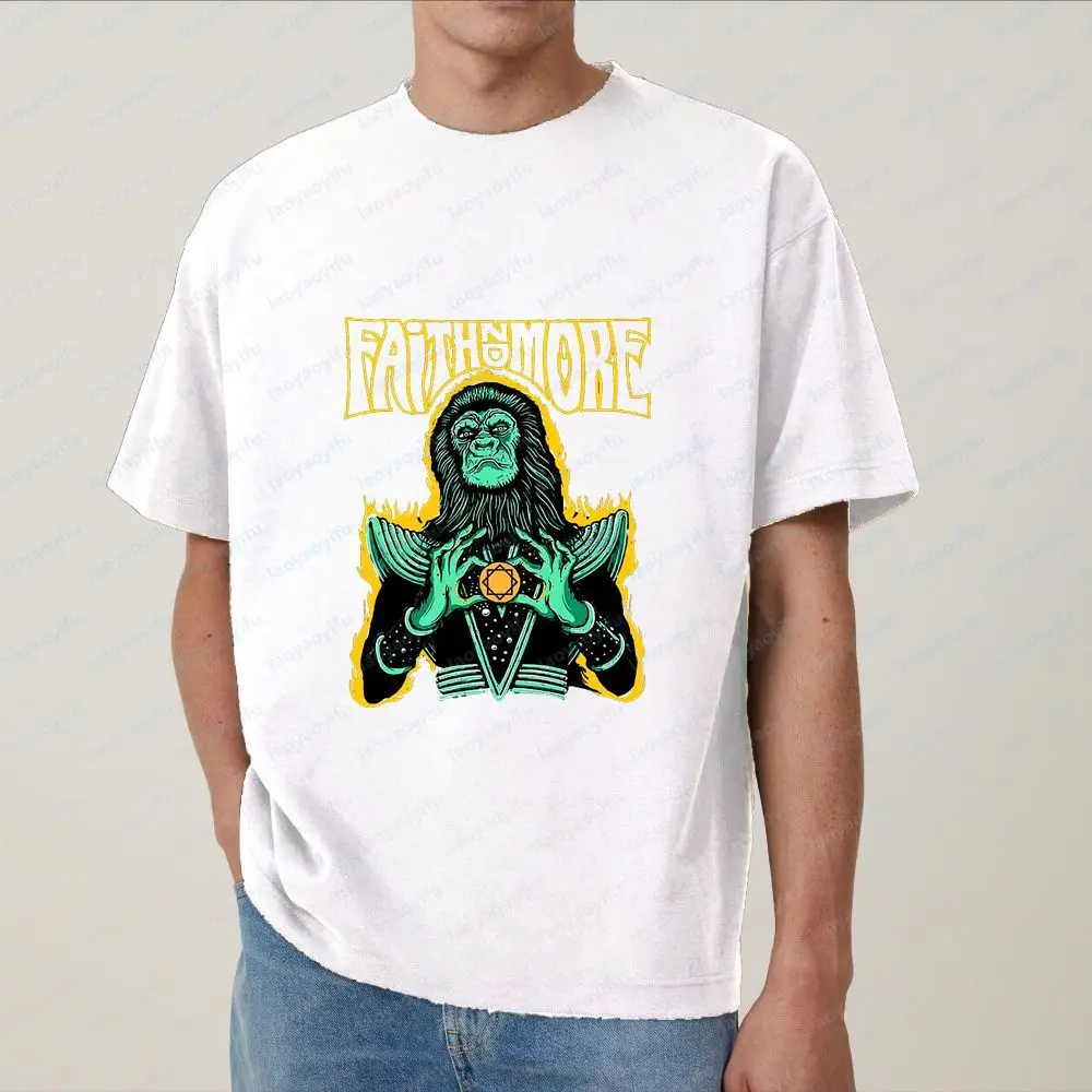 Faiths No More Band - Casual Fashion Fun Crazy Neutral Classic Short-Sleeved T-Shirt for Both Men and Women (Universal Fit)
