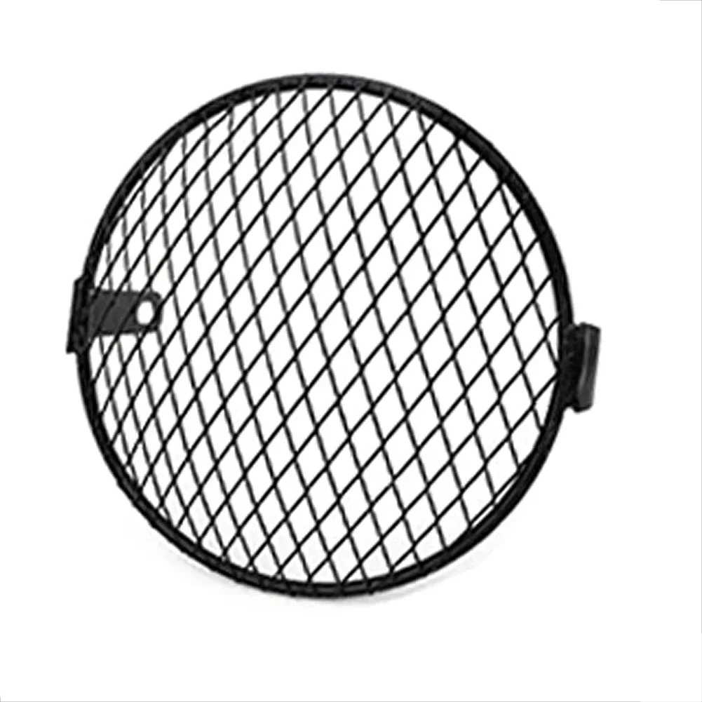 Motocicleta Mesh Headlight Protector Holder, Retro Metal Grill Cover, Guarda para Brixton Crossfire 500, 500X