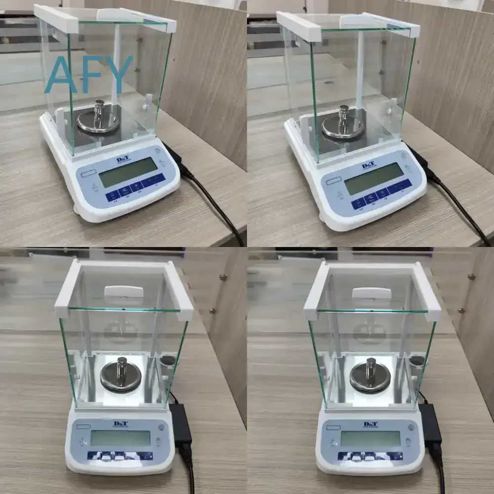 Weighing D & T ES-J120 0.005g Flat Scale for Laboratory Digital Electronic Precision Balance for Scientific Research Lab