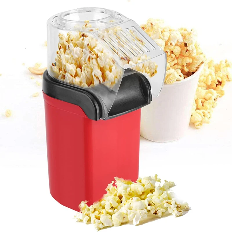 Electric Popcorn Maker Mini Portable 22V Fully Automatic Popcorn Making Home Kitchen Corn Processing and Cooking Machine