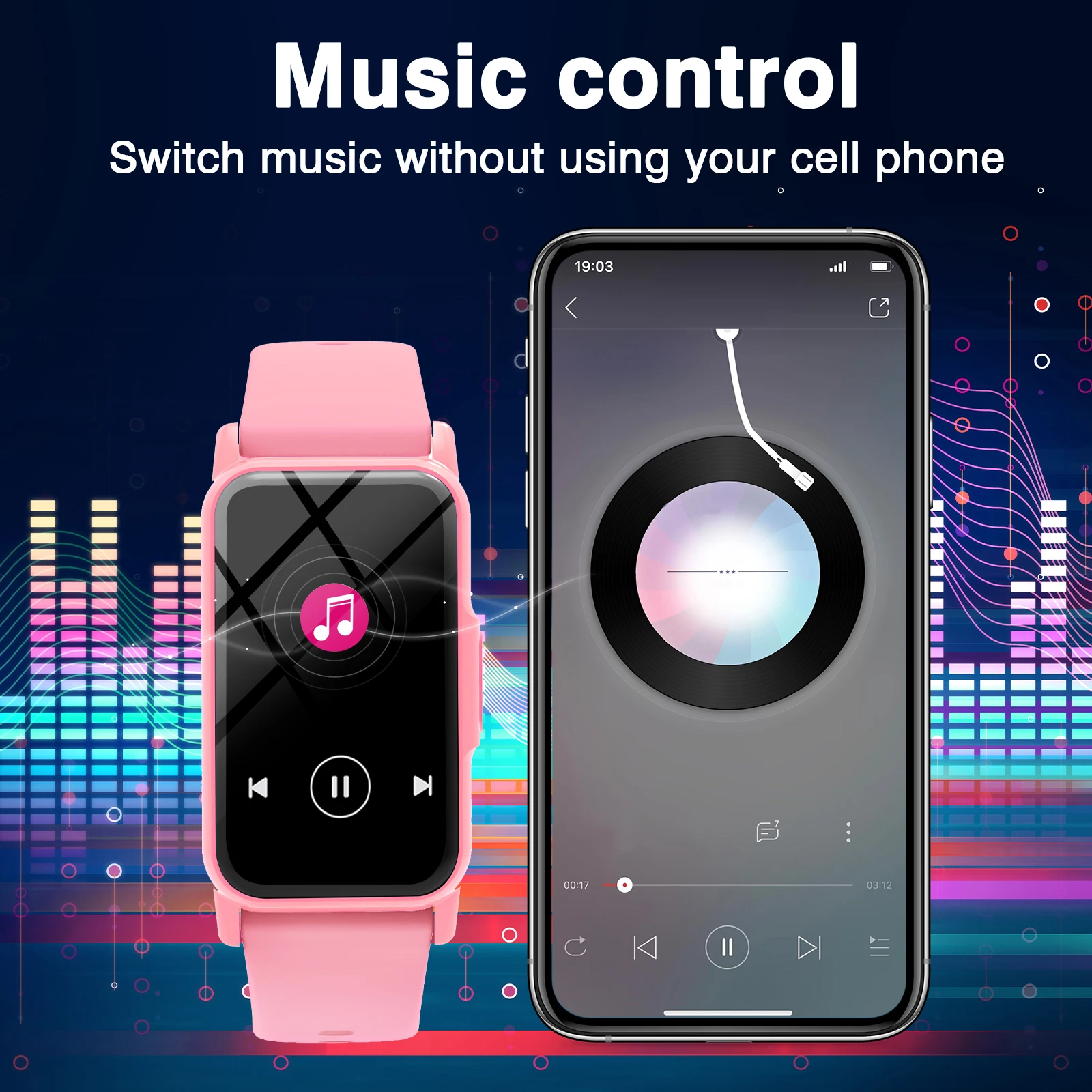 2026 New Smart Watch, Can Make And Receive Calls, Message Reminders, Music Playback, Suitable For Iphone And Android Phones