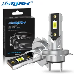 XSTORM H7 LED Bulb Headlight Kit Mini Wireless 50W 20000LM 6500K CSP for Car Headlamp 12V White Auto Diode Lamps H7 Fanless Led