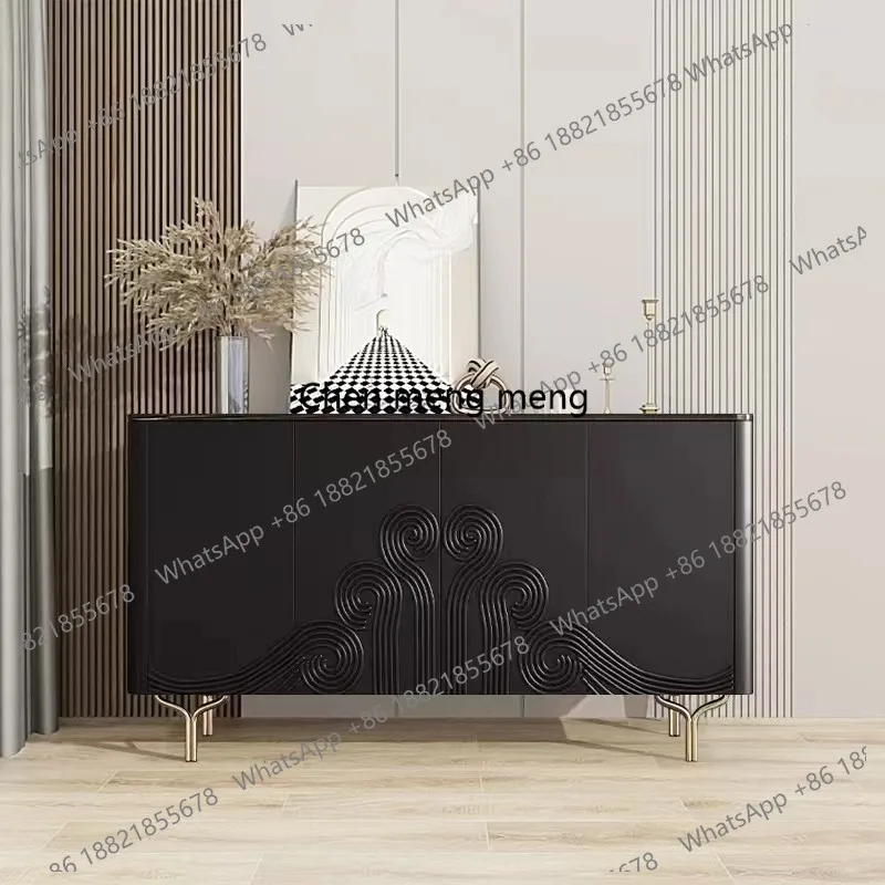 

Modern paint dining side, light luxury entrance, storage, decorative cabinet, living room storage, partition side cabinet