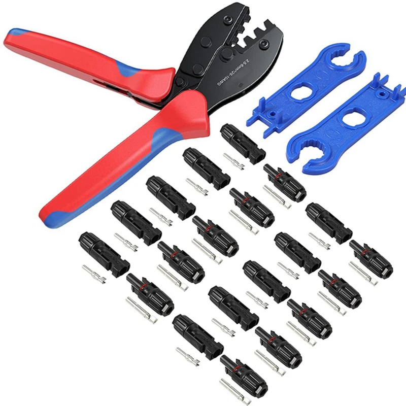 

Connector Terminal Crimping Pliers Set Solar Connector Terminals Crimping Pliers Combination Package