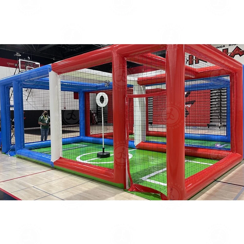 Commercial Activity or Exhibition Event Drone Soccer Ball Game Inflatable Obstacle Avoidance Drones With Arena