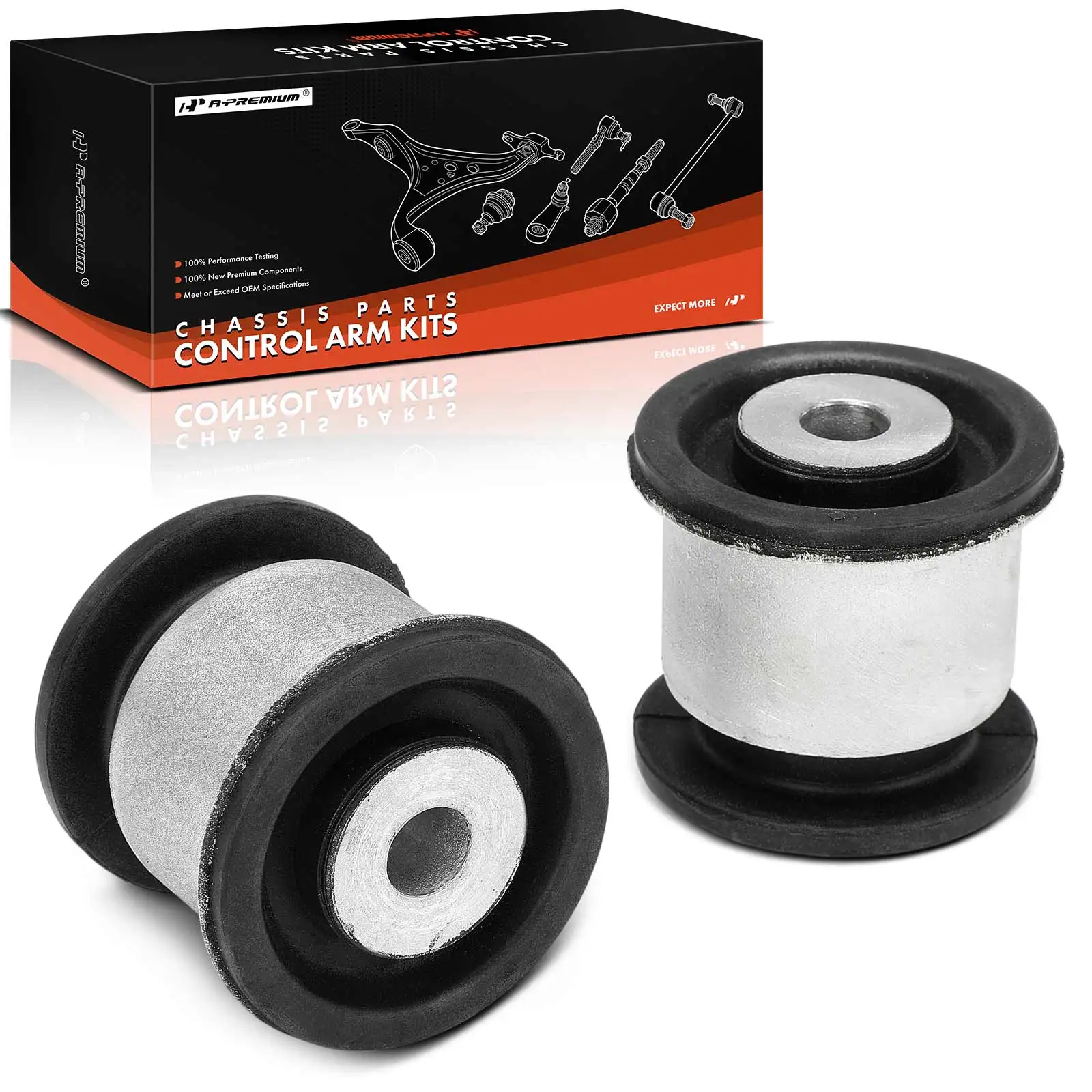 A-Premium 2x Front Lower Inner Forward Control Arm Bushing for Jeep Grand Cherokee 2006-2015 Dodge Durango 2011-2015