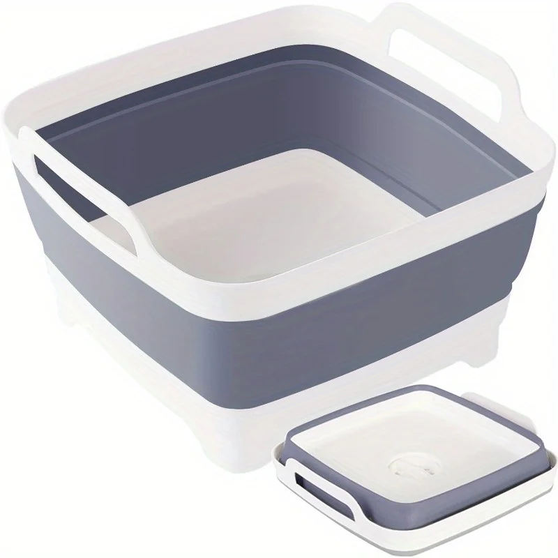 

1pc Collapsible sink, collapsible sink bucket, portable sink, outdoor multi-purpose collapsible sink, dish basin Kitchen sink, p