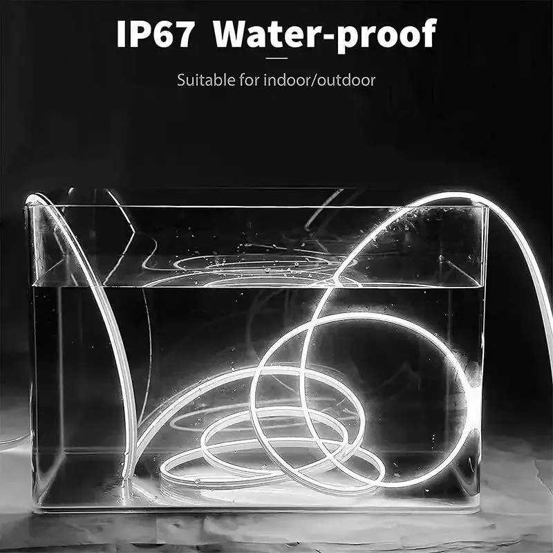 Silicone USB LED Strip Light Flexible Bendable 3 Color Temperature Touch Dimmable Brightness Desk Bedroom Decor Night Lamp view 5