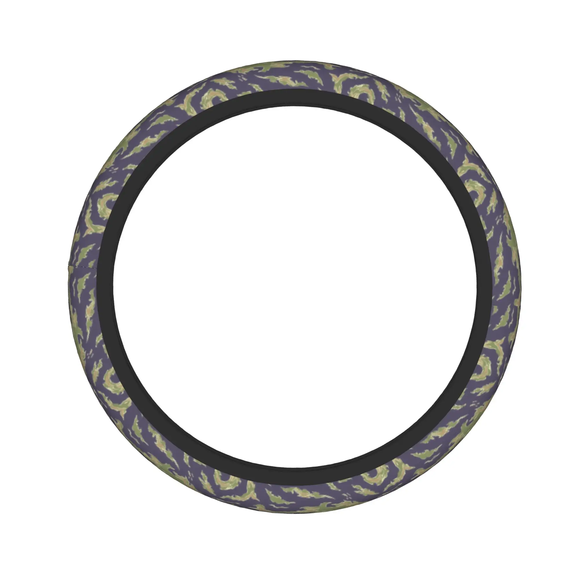 Camo Camouflage Car Steering Wheel Cover 38cm Anti-slip  Auto Steering Wheel Protector Elastische Steering-Wheel Accessories - view 2