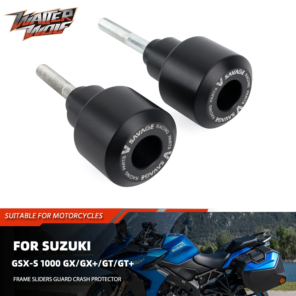 

Ползунки рамы мотоцикла, защита от столкновений для SUZUKI GSX-S 1000 GX/GX +/GT/GT + GSX-S1000, защита от падения, противоударные накладки двигателя