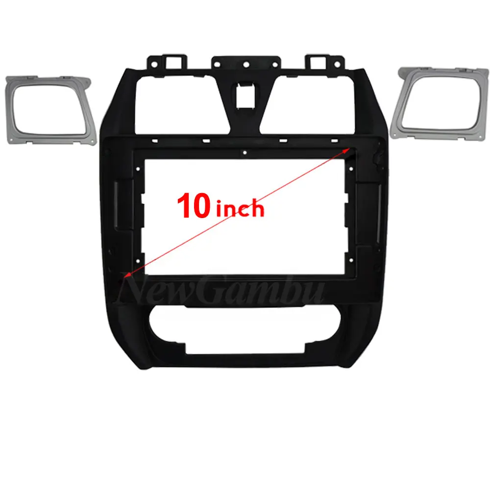 NewGambu 10 inch for Geely Emgrand EC7 EC715 EC7-RV EC718 2012 -2014 Frame Audio Adaptor Dash Trim kit Facia Panel Radio Player