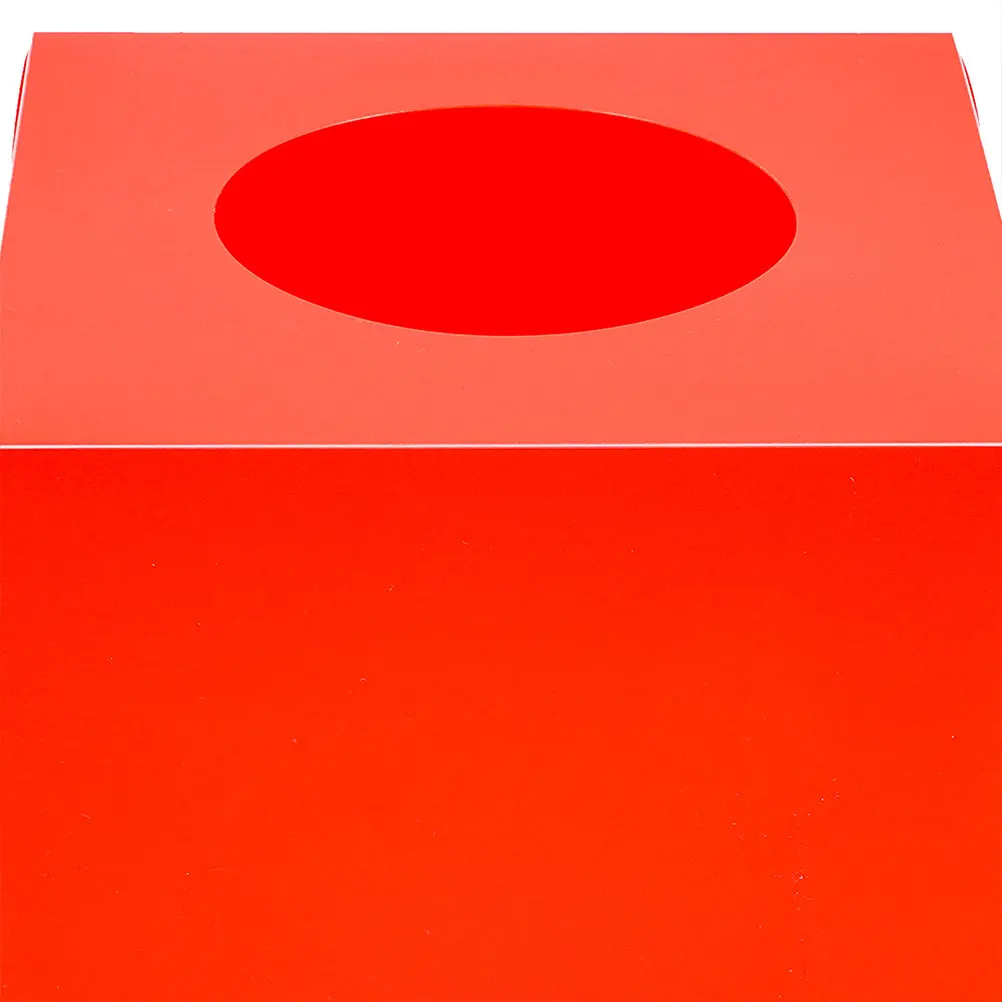 2Pcs Multi-Function Lottery Box Portable Raffle Ticket Container for Office Gathering Event Voting Suggestion Draw