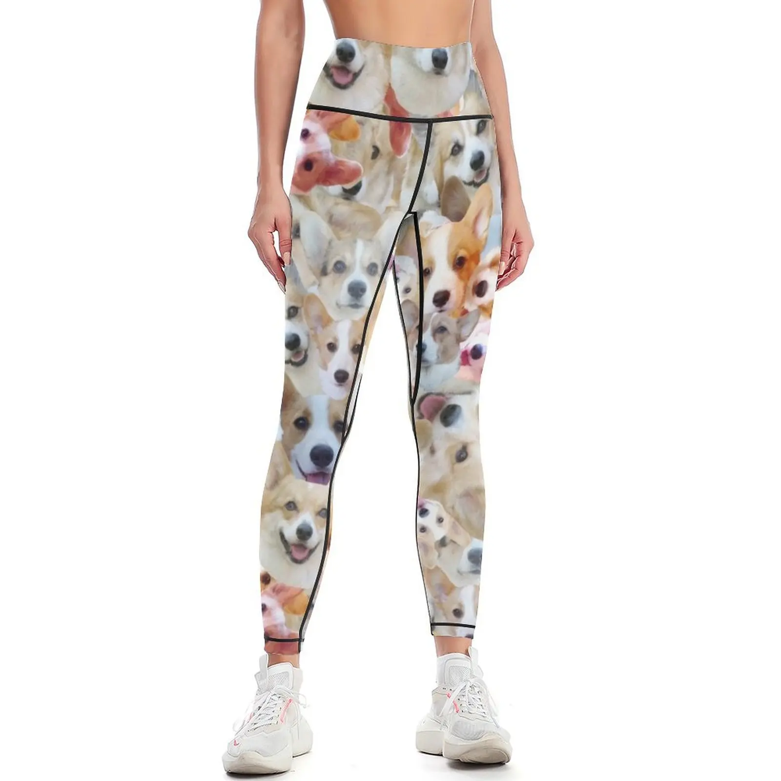 Corgi Corgis Corg Leggings Sports pants woman Fitness clothing sportswear gym Legging sexy woman Womens Leggings