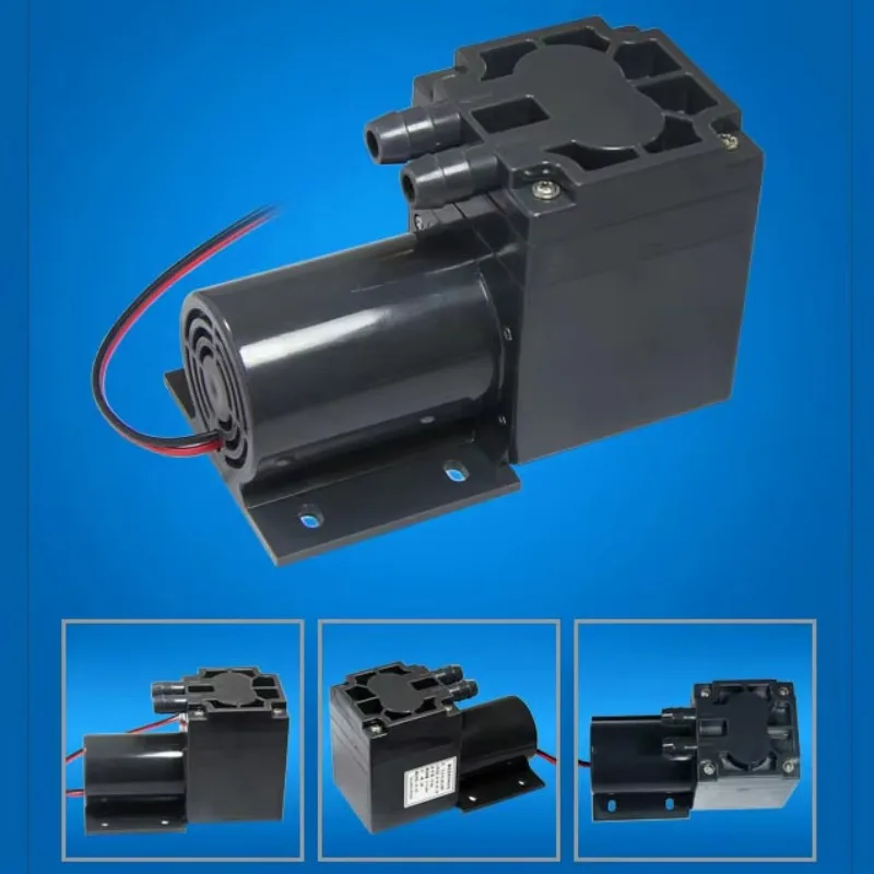 12V mini diaphragm pump 40L/min 150Kpa self-priming continuous air extraction 28W