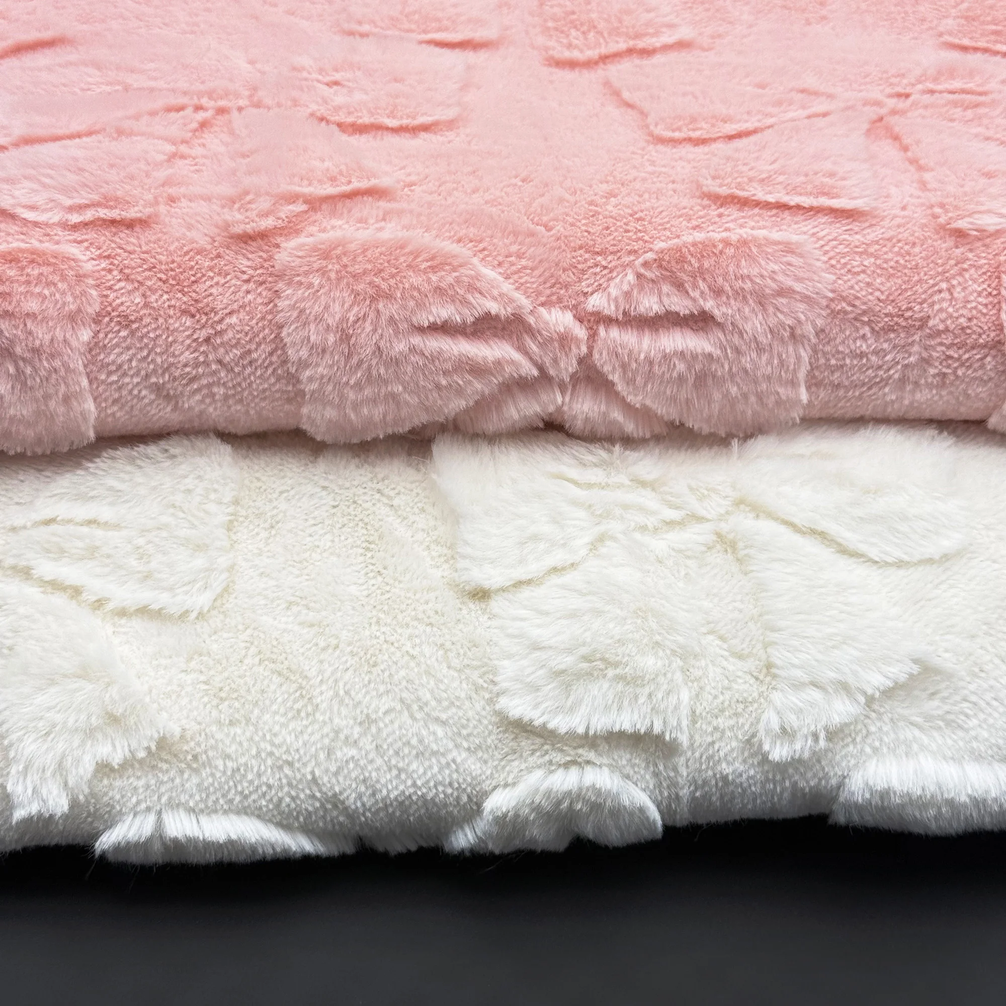 Pre-cut 1pc Extra Long 160x50cm Plain Color Bowknot Faux Velvet Fabric - Soft Plush Polyester Crafting fabric,