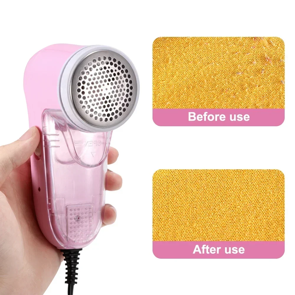 Professional Removes Lint From Clothes Cleaning Roller Fabric Lint Remover Electric Home Clothing Shaver Portable Household