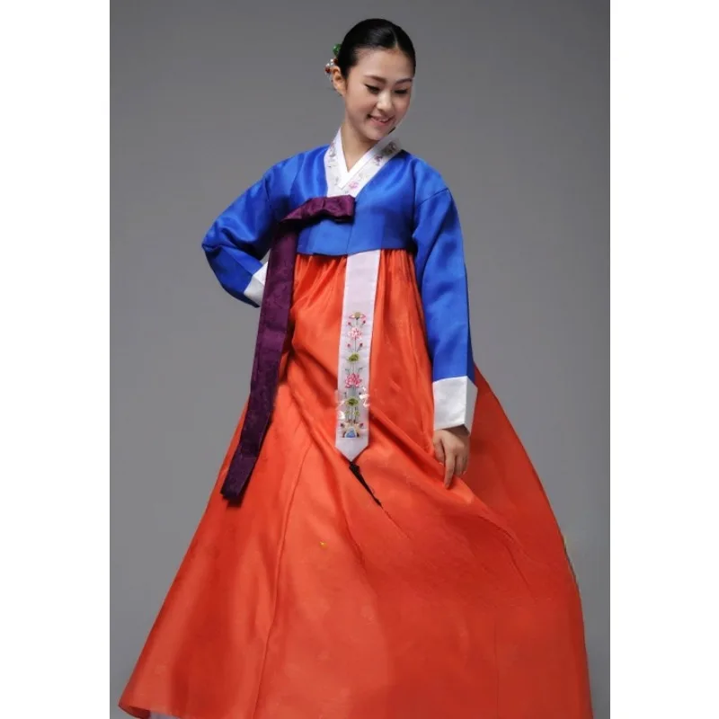 

Ladies Hanbok Korean Original Imported Fabric Korean National Costume Traditional Hanbok Welcome Clothes