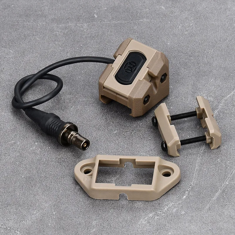 Tactical ModButton Remote Pressure Switch For SF M300 M600 Flashlight Weapon Light DBAL A2 PEQ15 MLok Keymod Airsoft Accessories