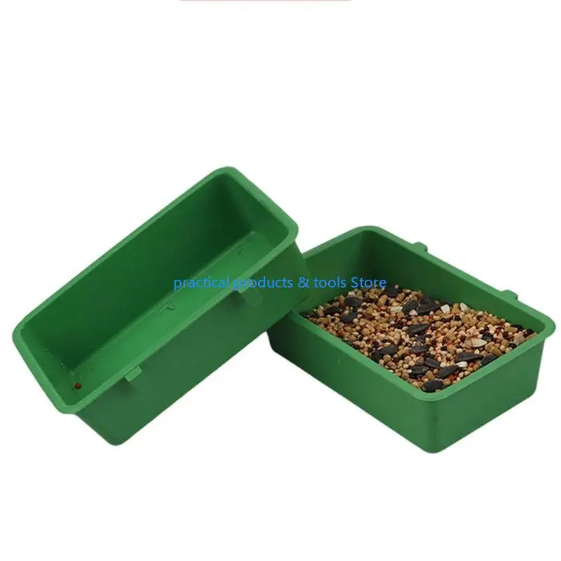77JB cốc ăn chim để các khay thực phẩm bằng nhựa tắm cho con vẹt nhỏ