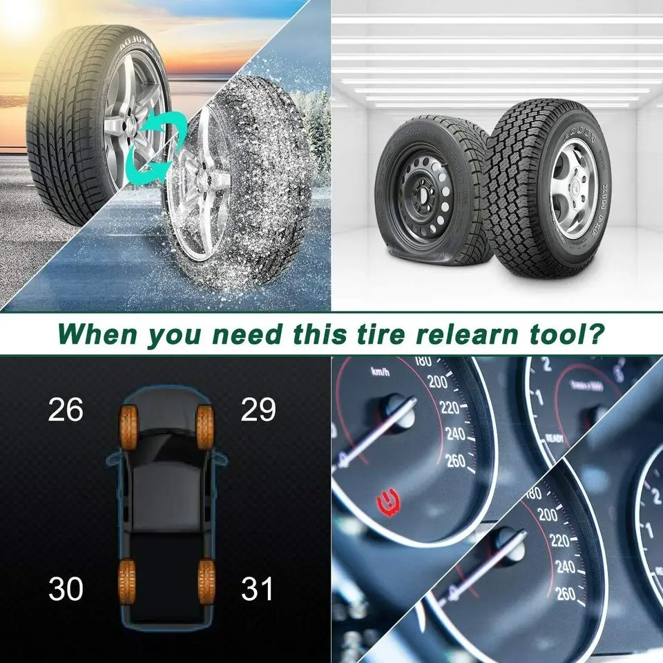 OBDResource TPMS 19. Aktywacja czujnika ciśnienia w oponach System monitorowania Czujnik TPMS Narzędzie do programowania dla Ford 8C2Z-1A203-AB