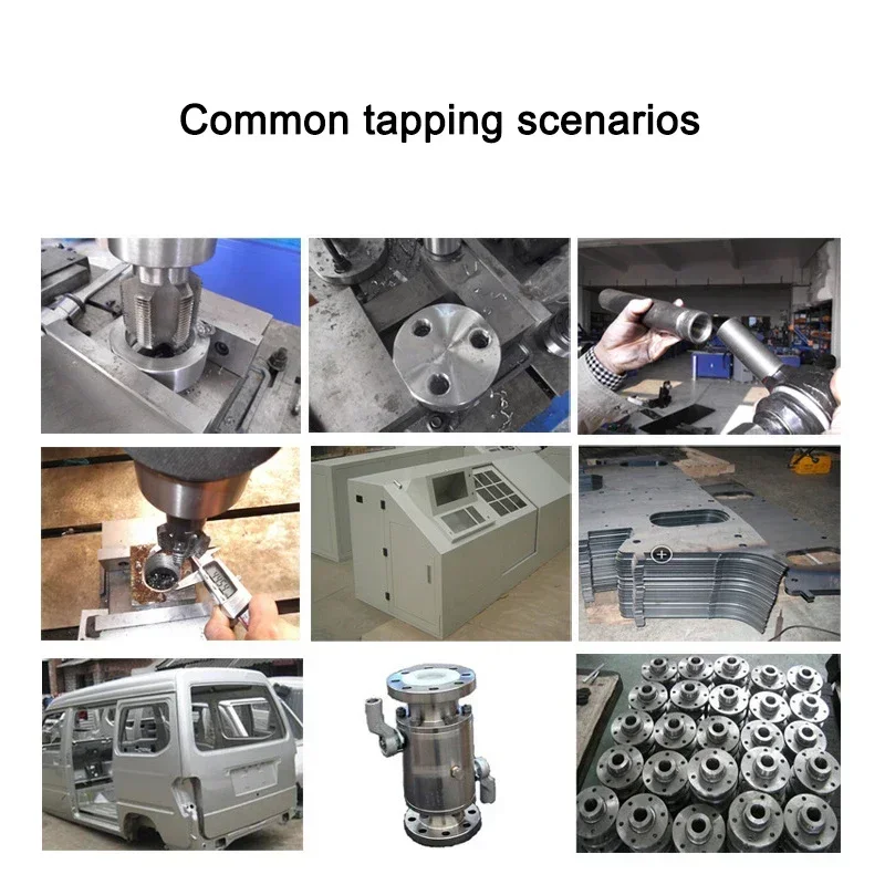 New Portable Electric Servo Tapping Machine Folding Arm Type Universal Tapping Machine Automatic Desktop CNC Touch Screen M3-M42