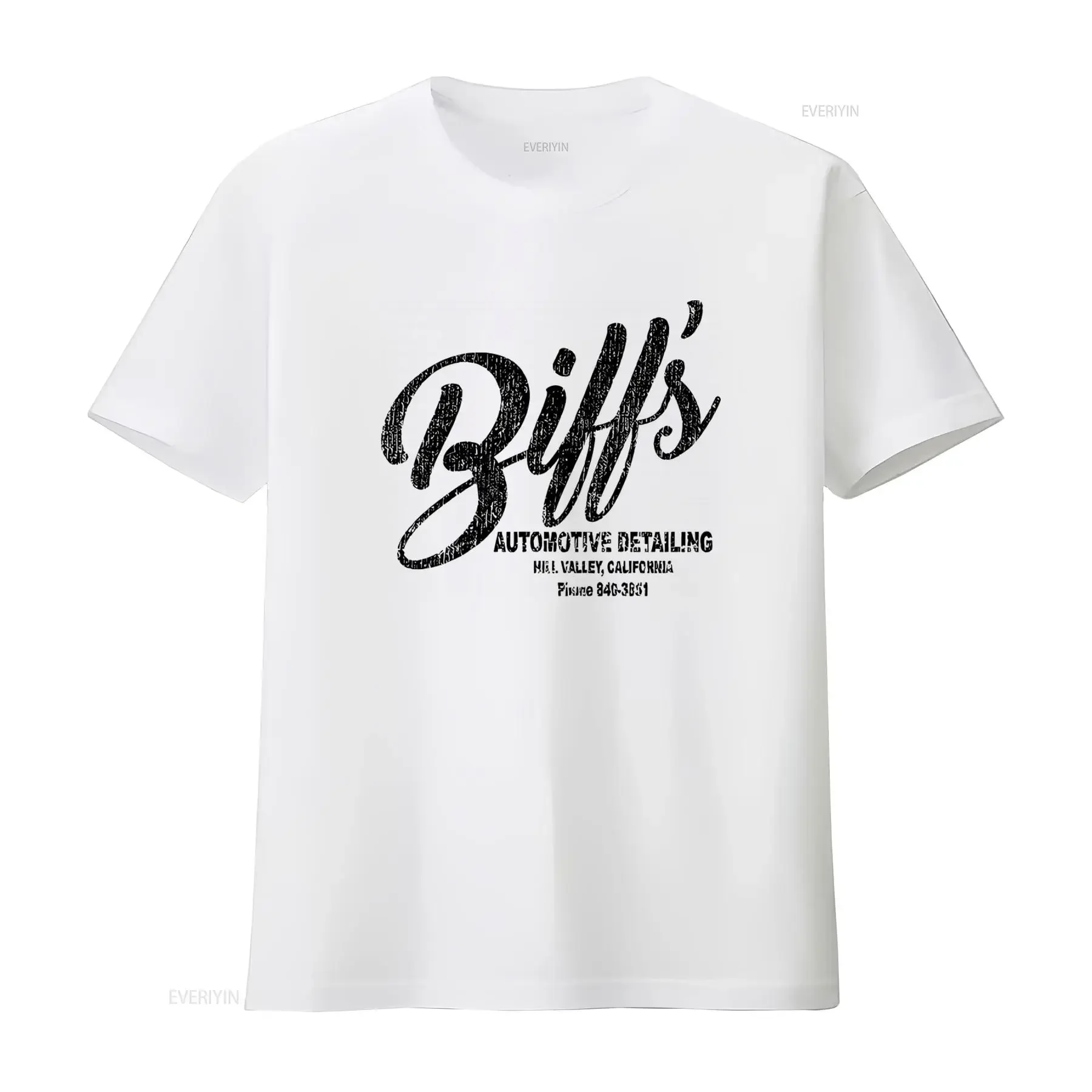 BIFFS AUTOMOTIVE DETAILING Stylish Cotton T Shirt for Trendy Looks vintage Washed Slightly designer clothes Comfortable Casual