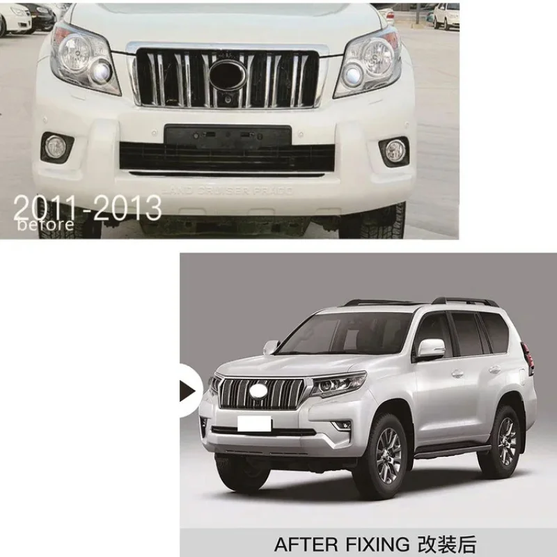 

2010-2017 Upgrade to 2018 Facelift Bodykit Rear Front Bumper Grille Head Light Body Kit for Prado 150 FJ150
