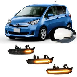 for Toyota Ractis NCP120 NCP125 NSP120 NSP122 2010 - 2016 Dynamic LED Blinker Indicator Side Wing Mirror Turn Light Signal Lamp