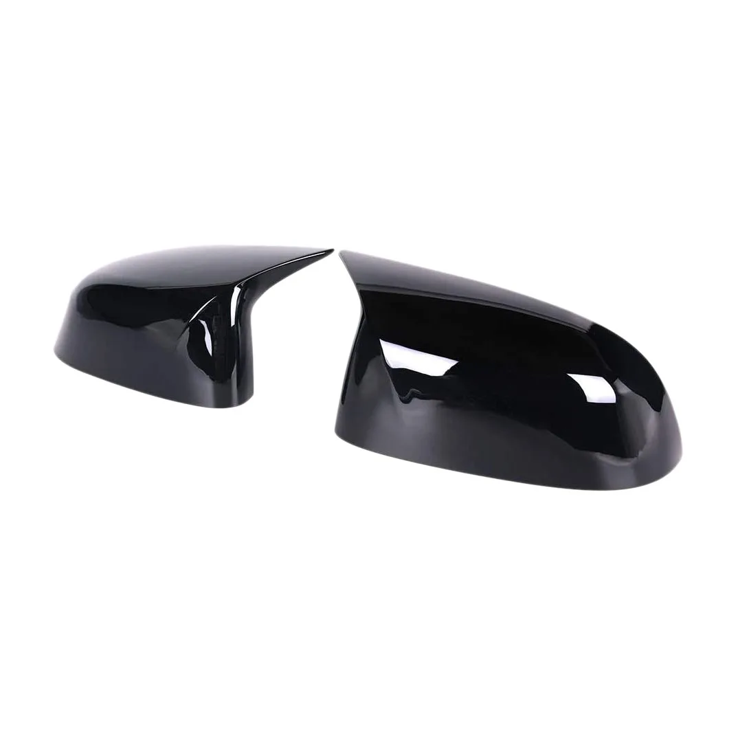 

Bright black Rearview Mirrors Guard Covers Caps Side Mirror Protector For-Bmw X3 X4 X5 X6 G01 G02 G05 G06 2019