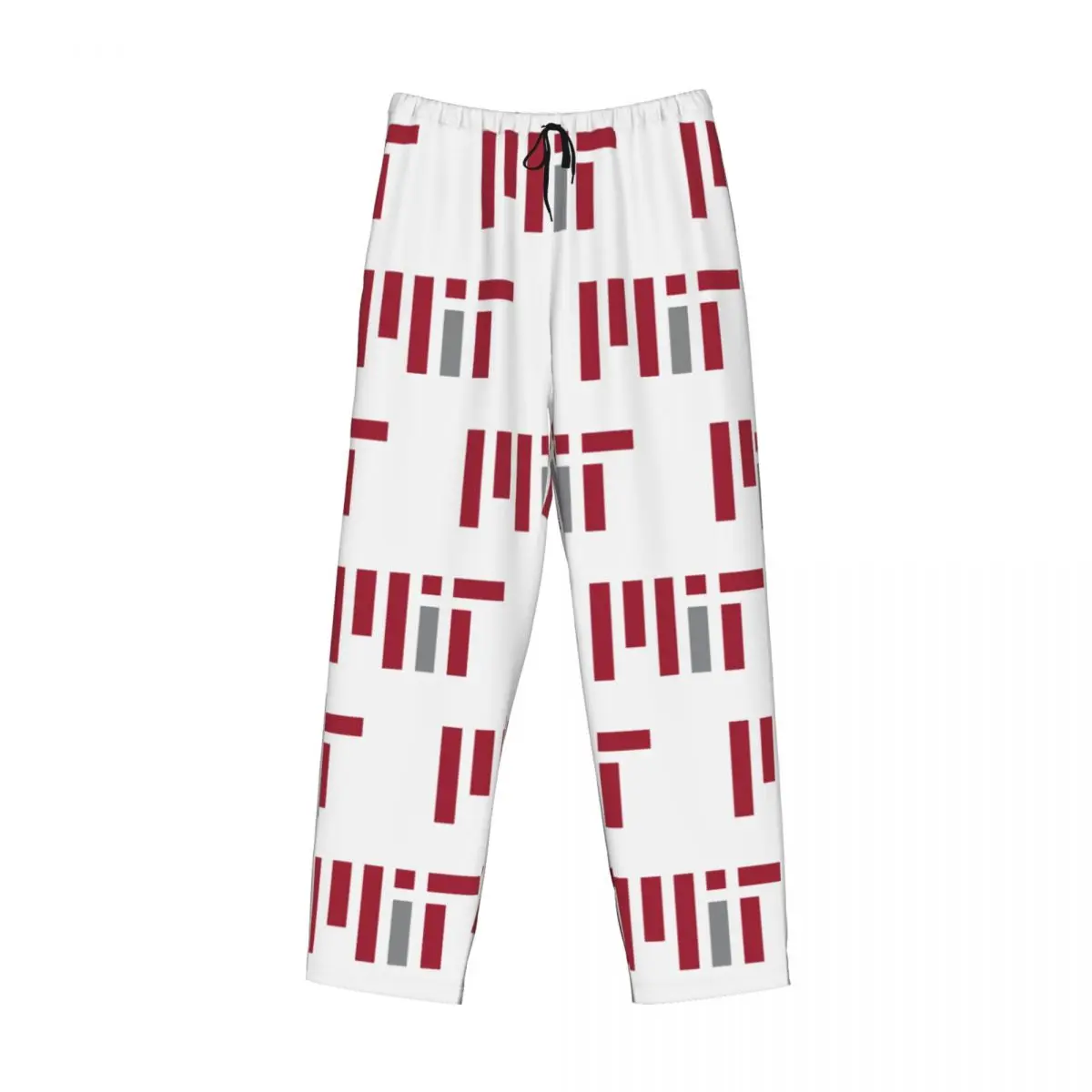 Custom MIT University Pajama Pants Men Sleepwear Sleep Lounge Bottoms with Pockets