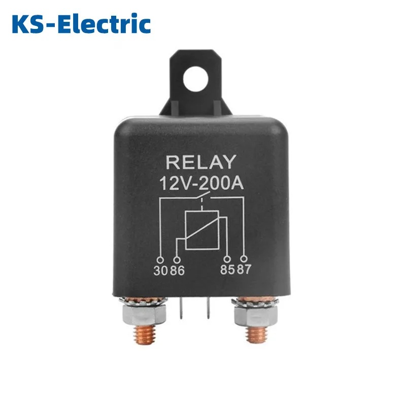 High Current Car Truck Motor Automotive Relay 60V/48V/36V/24V/12V 200A/100A Starting Type Automotive Modular Relay